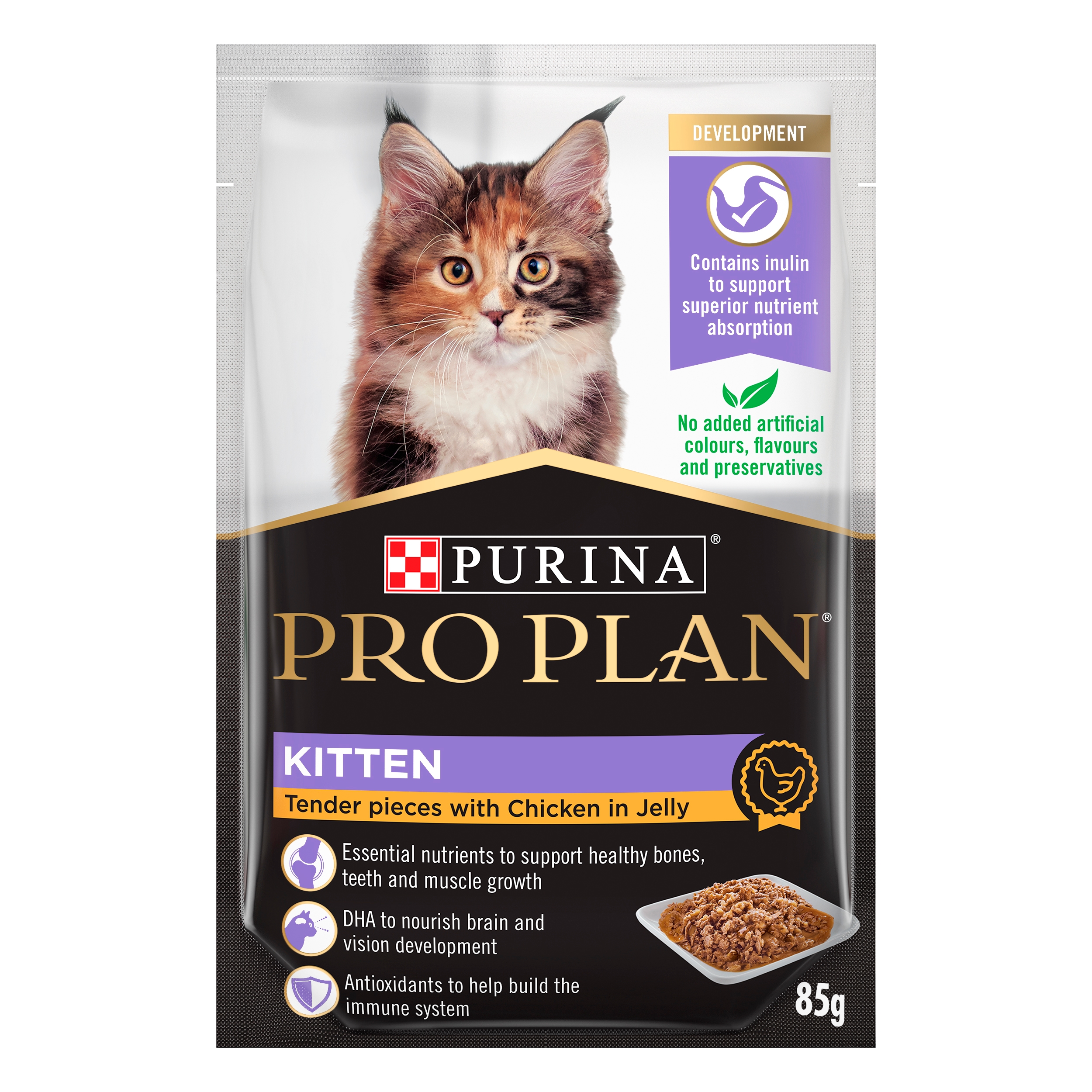 Purina pro plan hot sale kitten canned food